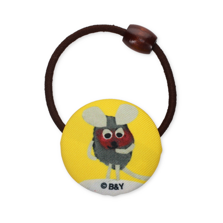 38-138くるみボタンヘアゴム てんとう虫 ハウス 38-138くるみボタンヘアゴム てんとう虫 ハウス